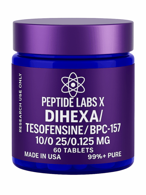 Dihexa/Tesofensine/BPC-157 (10/0.25/0.125mg) x 60 Tablets