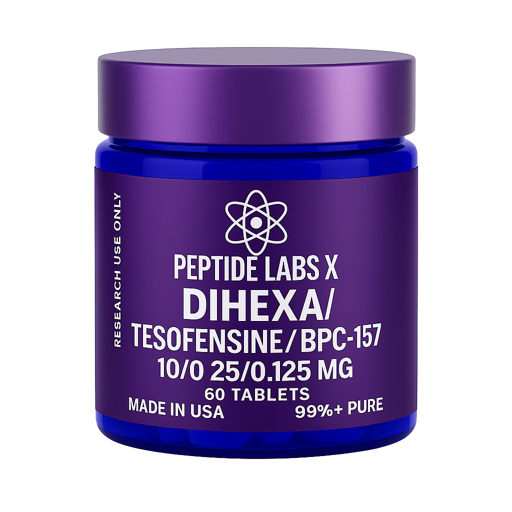 Dihexa/Tesofensine/BPC-157 (10/0.25/0.125mg) x 60 Tablets