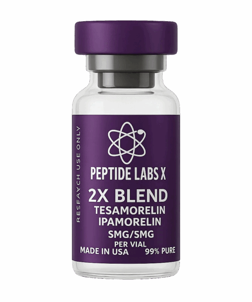 2X Blend Tesamorelin (5mg) / Ipamorelin (5mg)