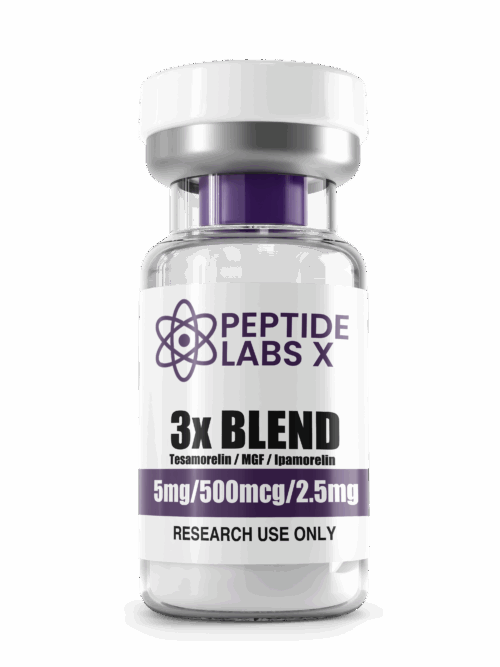 3X Blend Tesamorelin (5mg) / MGF (500mcg) / Ipamorelin (2.5mg)