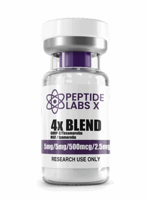 4X Blend GHRP-2 (5mg) / Tesamorelin (5mg) / MGF (500mcg) / Ipamorelin (2.5mg)